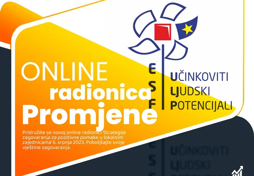 Online radionica zagovaranje lokalnih promjena Udruga Mi Split 2023