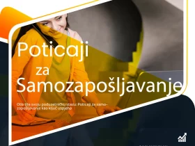 Poticaji za samozapošljavanje poslovni plan