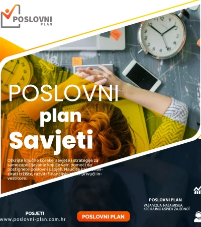 poslovni plan za samozapošljavanje savjeti